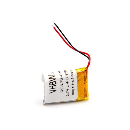 1x Battery compatible with Syma S107G, 107G, S108G, S109G, S102G, S111G Model Making Device (150mAh, 3.7 v, Li-polymer) - Vhbw