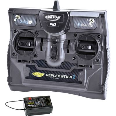Carson Modellsport Reflex Stick II Handheld RC 2,4 GHz No. of channels: 6 Incl. receiver