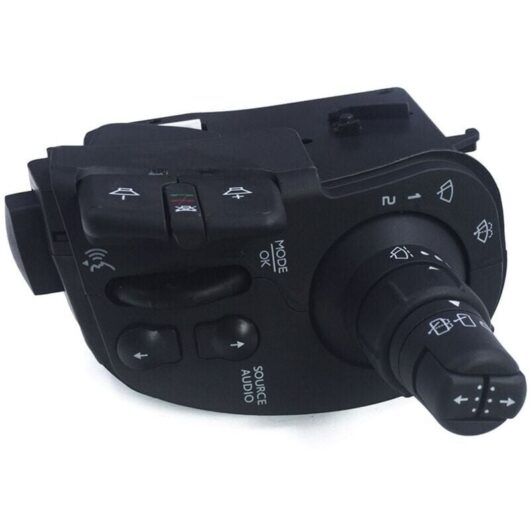 Switch Compatible for Clio 3, Kangoo 2 and Modus (2005-2012) Windscreen Wiper, Windscreen Washer and Radio Settings Controls