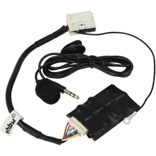 Vhbw - Car radio bluetooth adapter Incl. microphone, jack cable + clip compatible with Seat Altea, Leon, Toledo