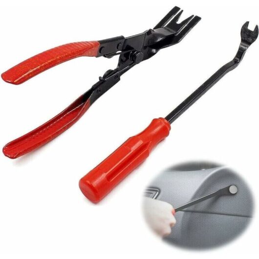Ymyny - Pack Car Door Clip Remover Pliers Universal Car Door Trim Dash Panel Trim Removal Tool Repair Kit loy