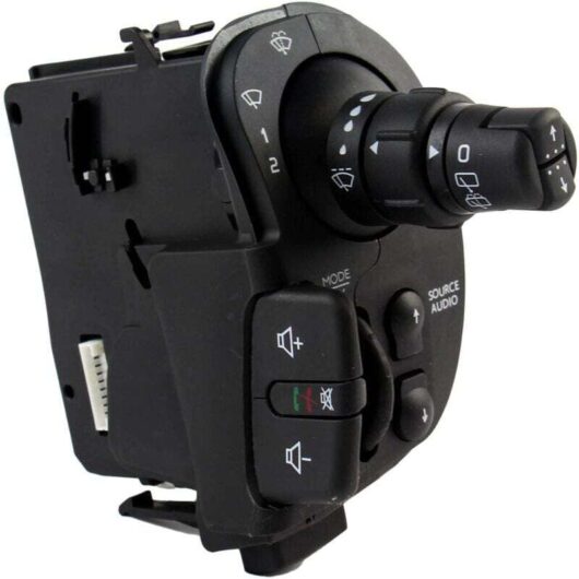 Compatible switch assembly for Clio 3, Kangoo 2 and Modus (2005-2012) - Wiper control, Indicator control - Part numbers: 8201590631, 7701068115,